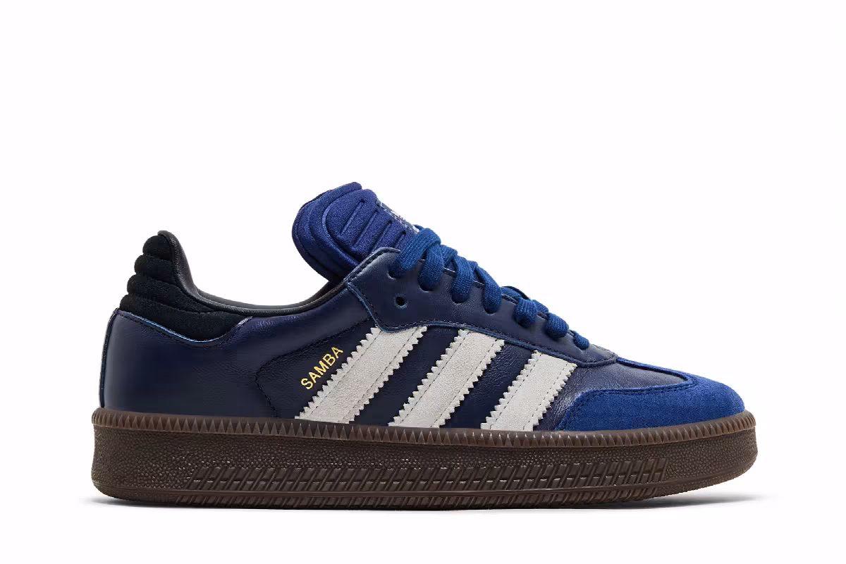 adidas Samba XLG Dark Blue Gum, view 2