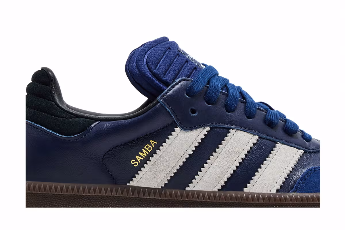 adidas Samba XLG Dark Blue Gum, view 3