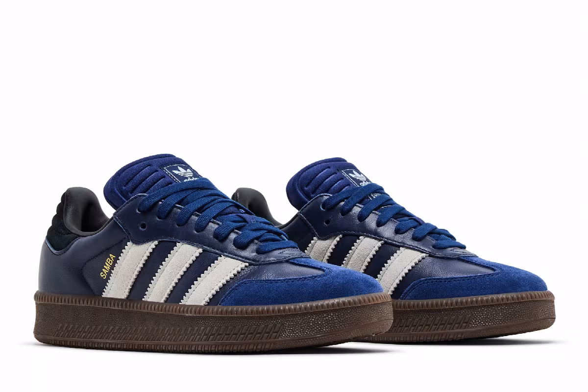 adidas Samba XLG Dark Blue Gum, view 9