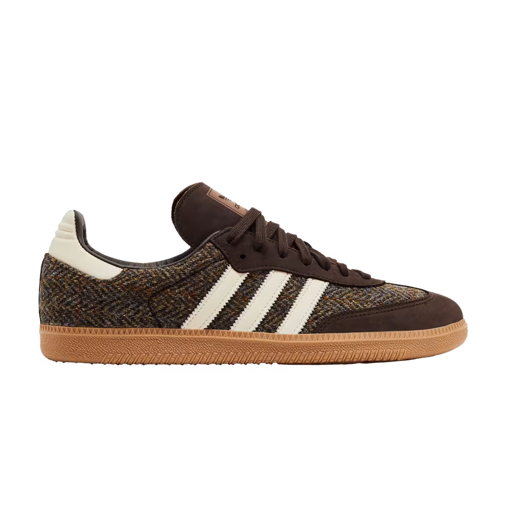 adidas Samba OG Tweed Pack - Dark Brown