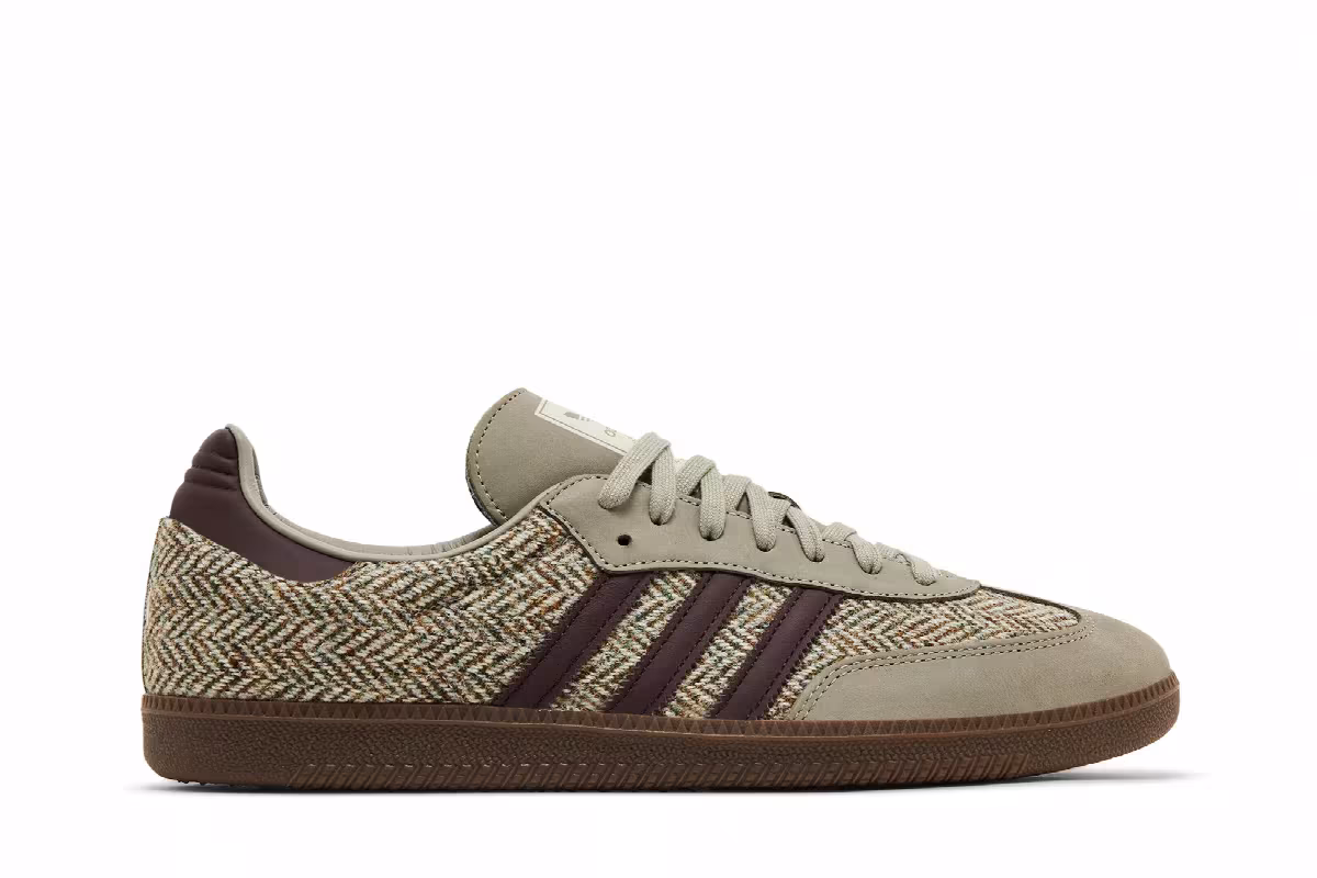 adidas Samba OG Tweed Pack - Wonder Beige, view 2