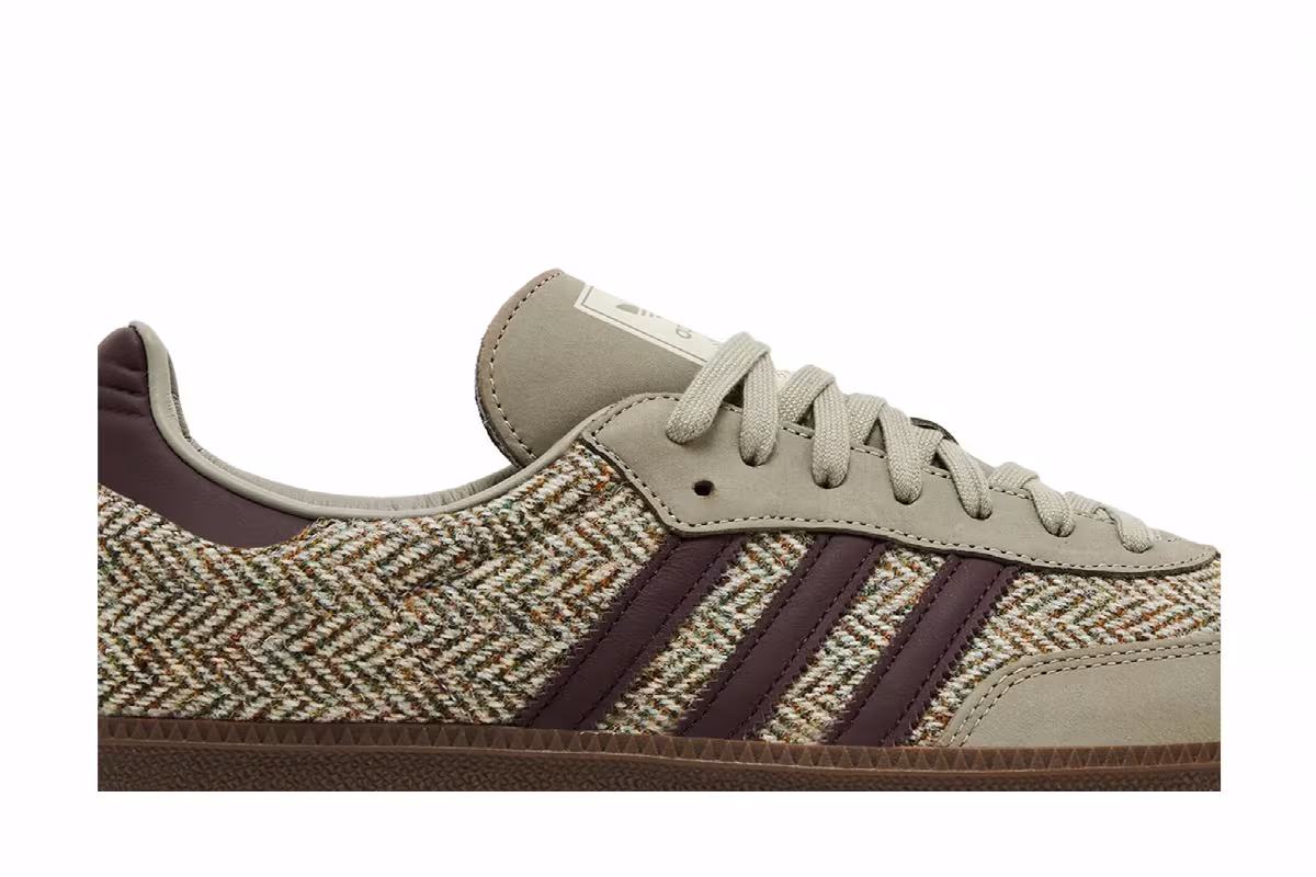 adidas Samba OG Tweed Pack - Wonder Beige, view 3