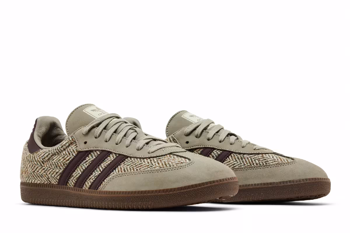 adidas Samba OG Tweed Pack - Wonder Beige, view 9