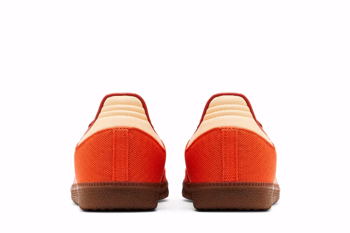 adidas Men's Samba OG Collegiate Orange, view 7
