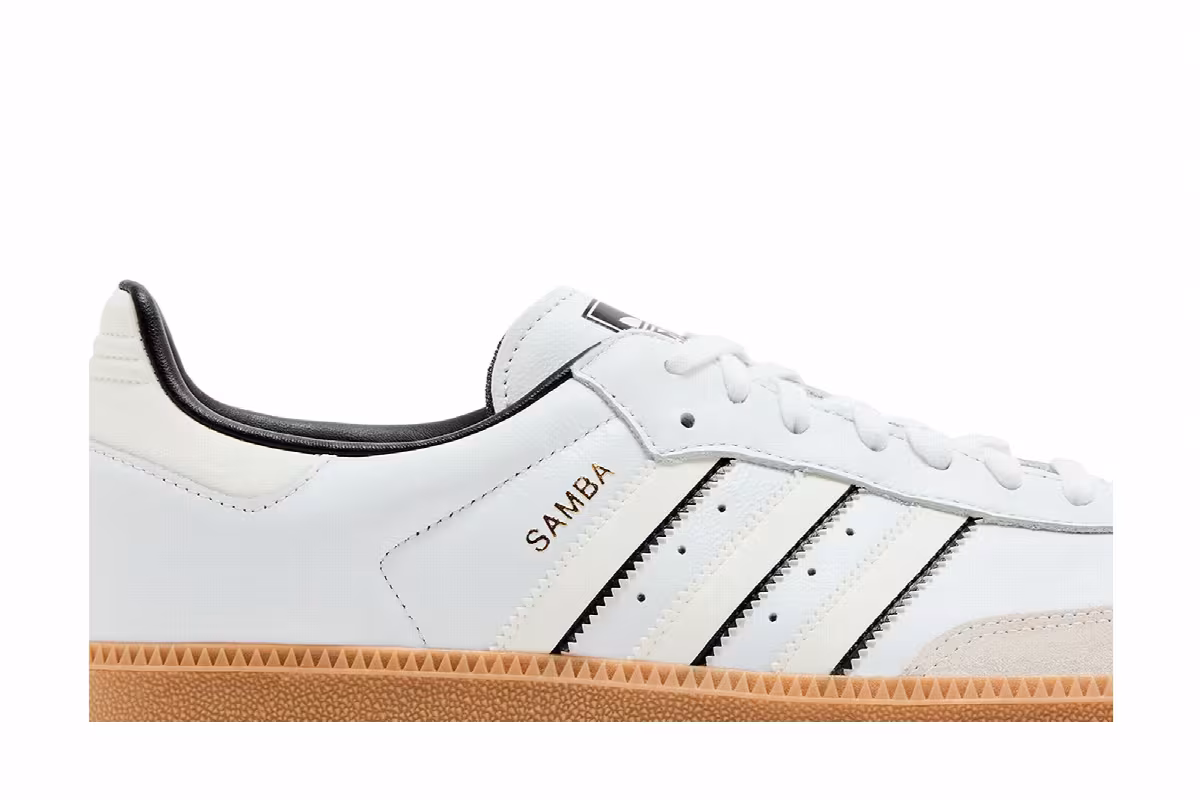 adidas Samba OG Two Tone Stripes - Black, view 3