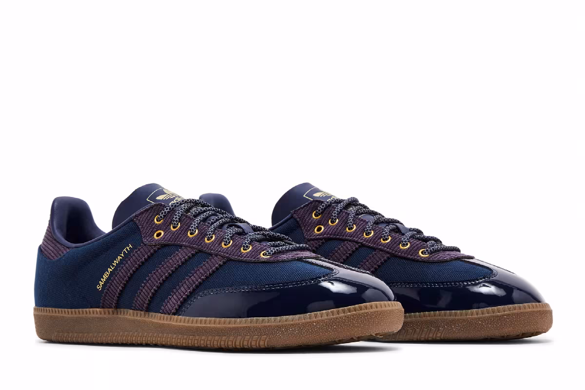 ALWAYTH x adidas Samba Collegiate Navy, view 9