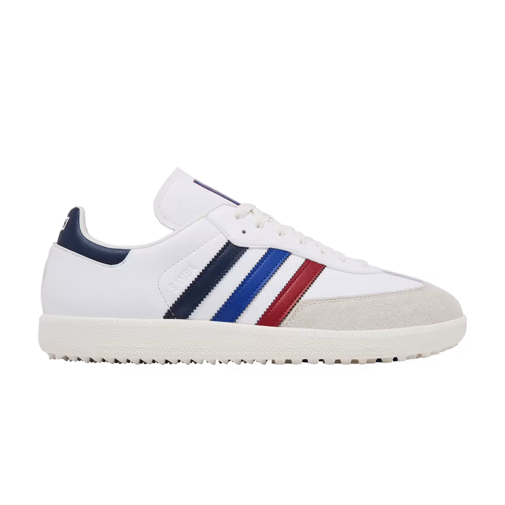 Kith x adidas Samba Spikeless Golf Red Blue Navy