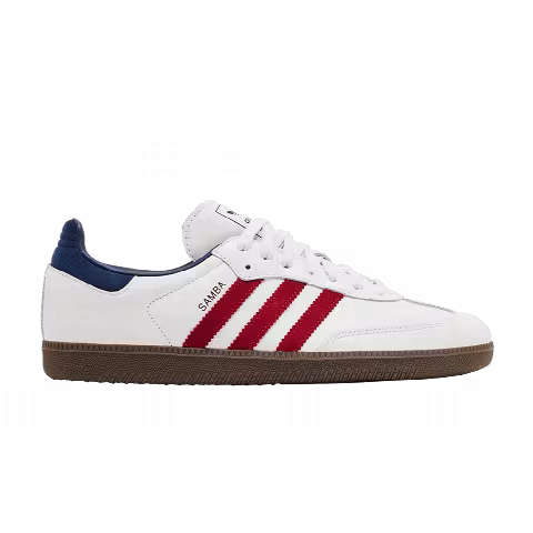 adidas Samba OG 'White Victory Red Indigo'