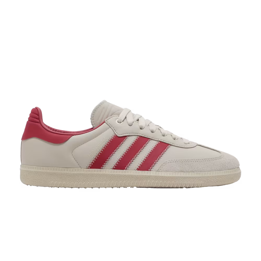 Pharrell x adidas Samba Human Race Aluminium Glory Red