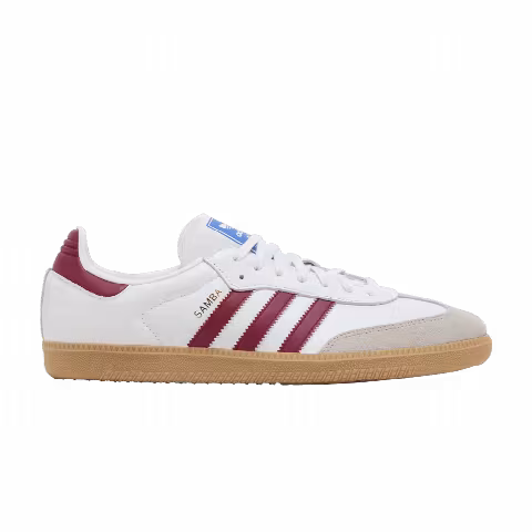 adidas Men's Samba OG 'White Burgundy Gum'