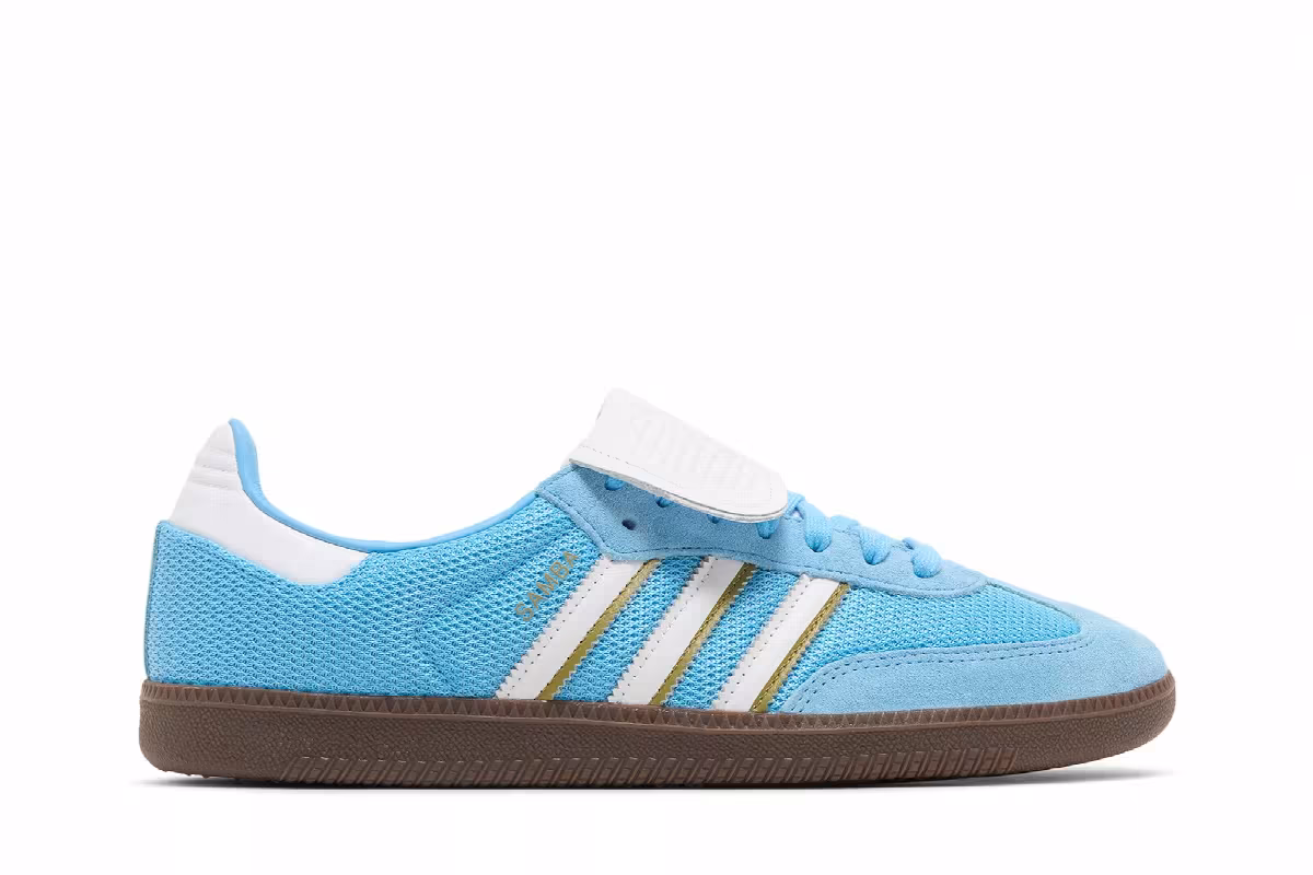 adidas Samba LT Semi Blue Burst Gum, view 2