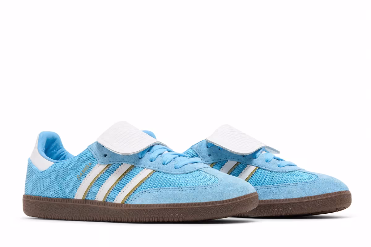 adidas Samba LT Semi Blue Burst Gum, view 9