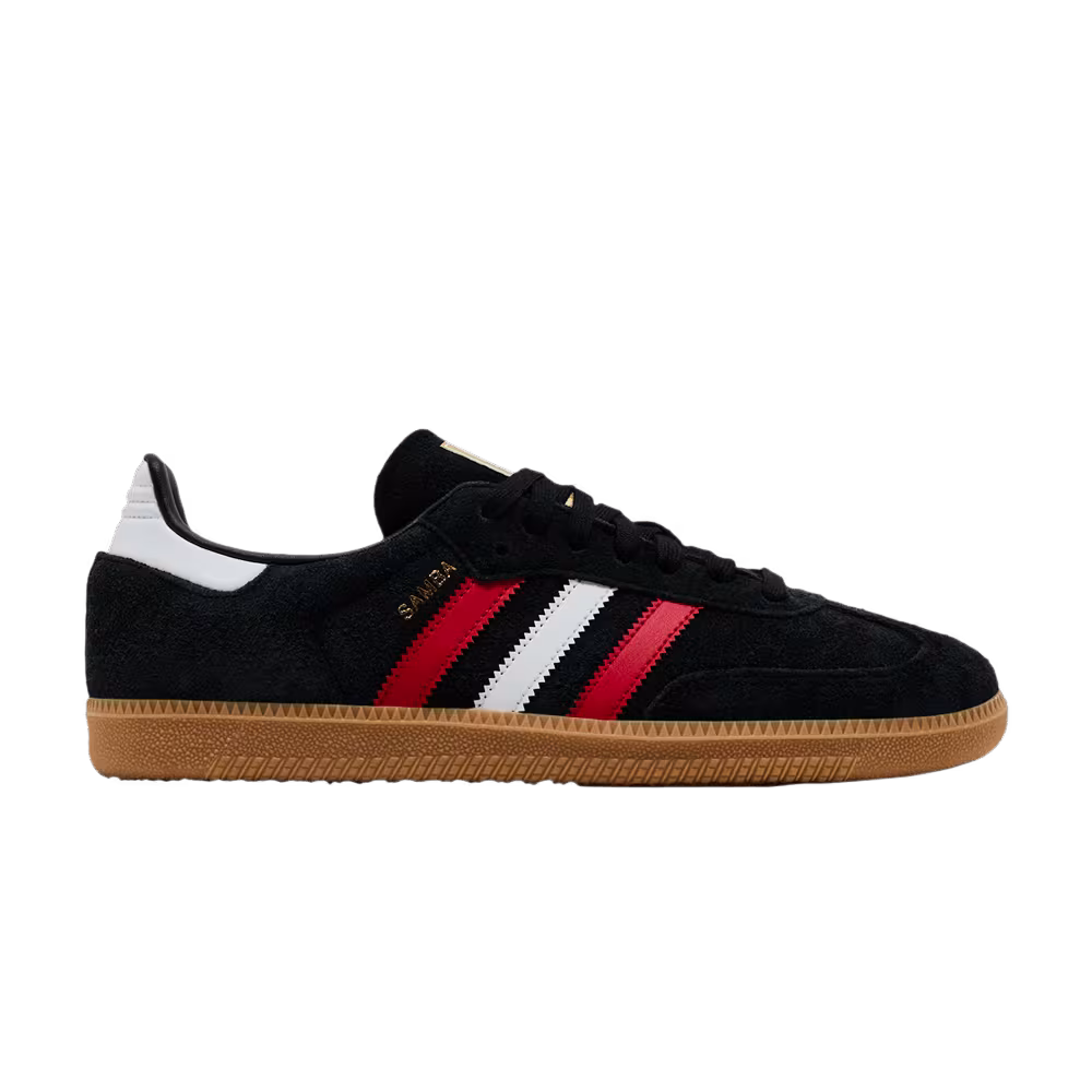 adidas Samba OG Black White Scarlet