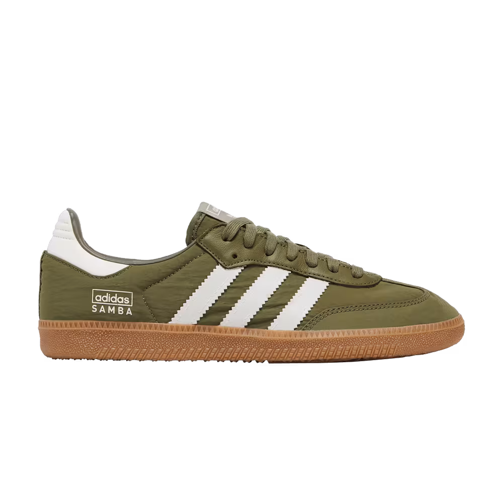 adidas Samba OG Reflective Nylon Pack - Focus Olive