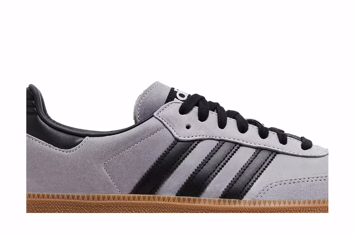 adidas Samba OG Halo Silver Brown Desert, view 3