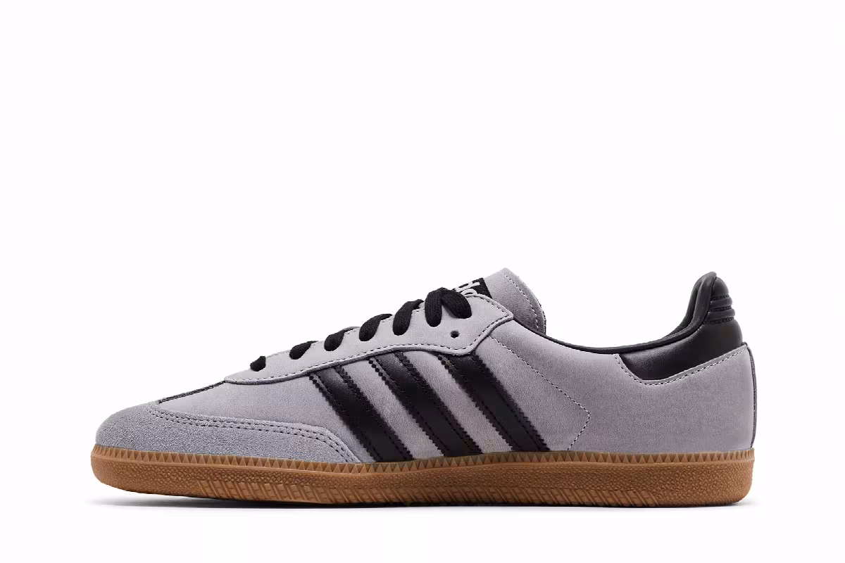 adidas Samba OG Halo Silver Brown Desert, view 4