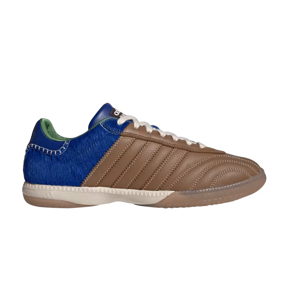 Wales Bonner x adidas Samba Millennium Nappa Pack - Brown Royal Blue