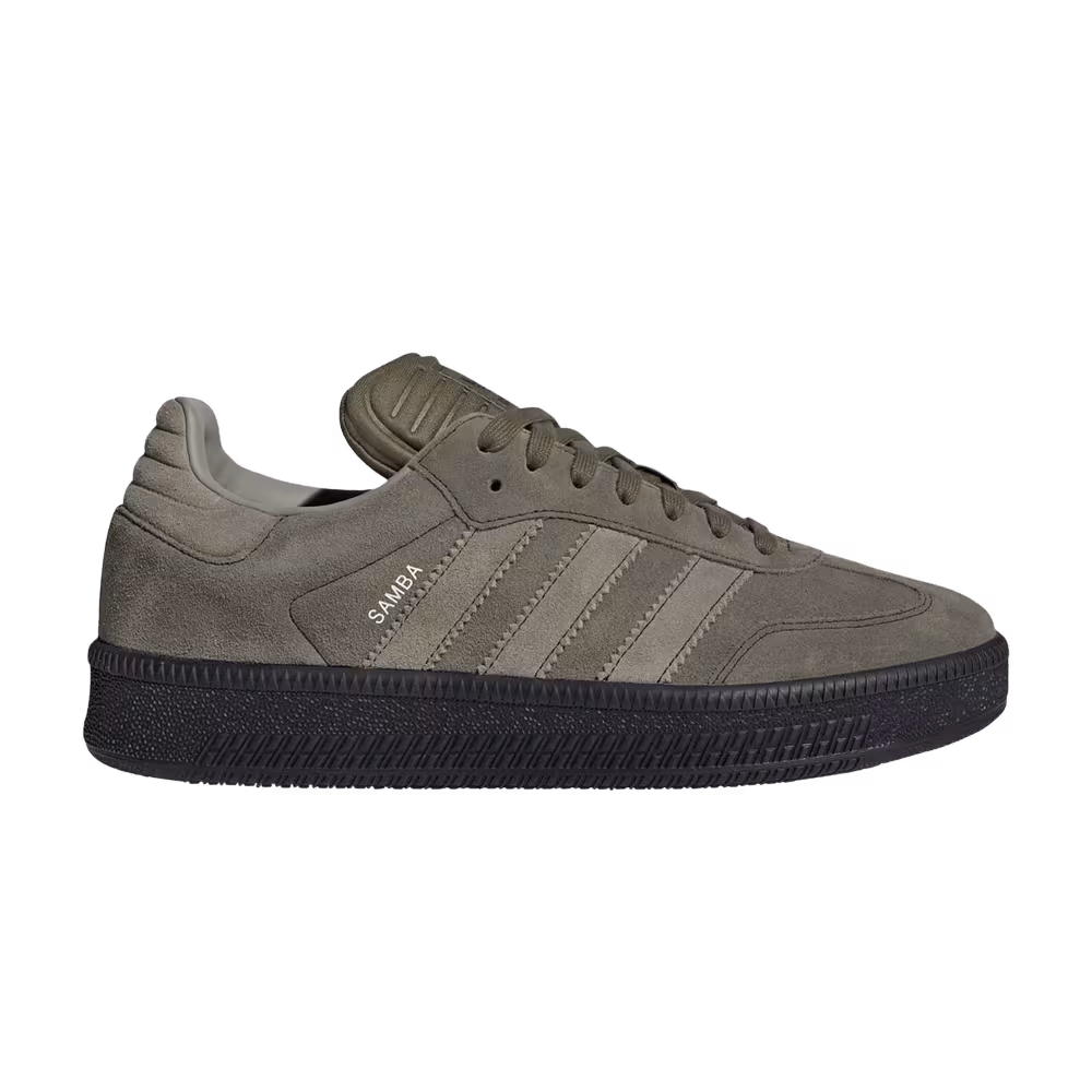 adidas Samba XLG Olive Strata Silver Pebble