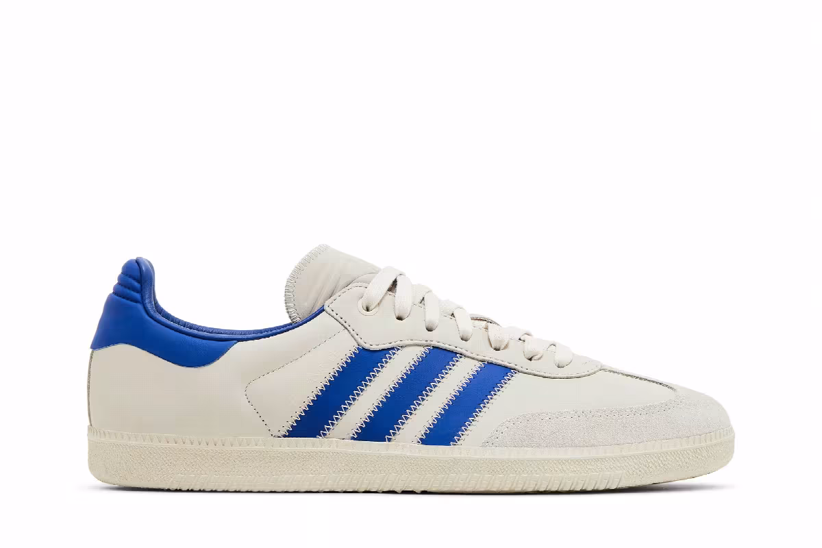 Pharrell x adidas Samba Human Race Aluminium Blue, view 2