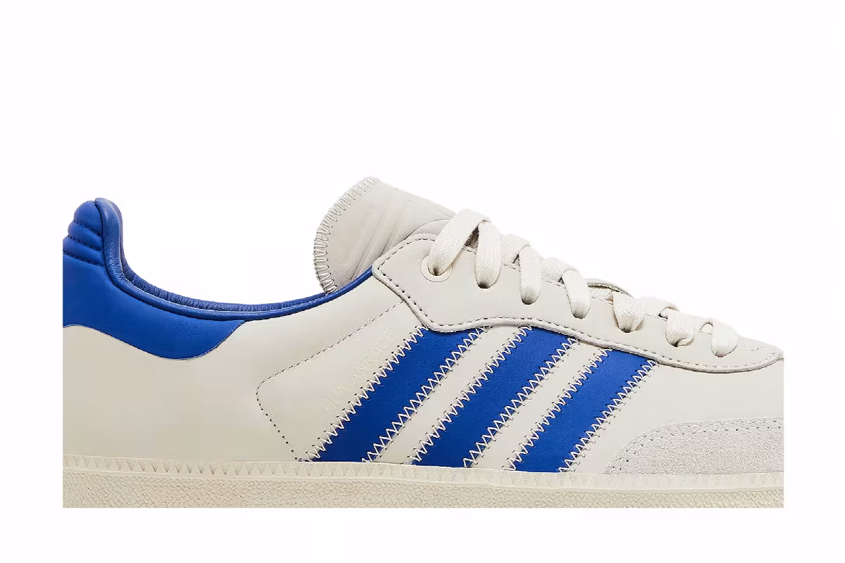 Pharrell x adidas Samba Human Race Aluminium Blue, view 3