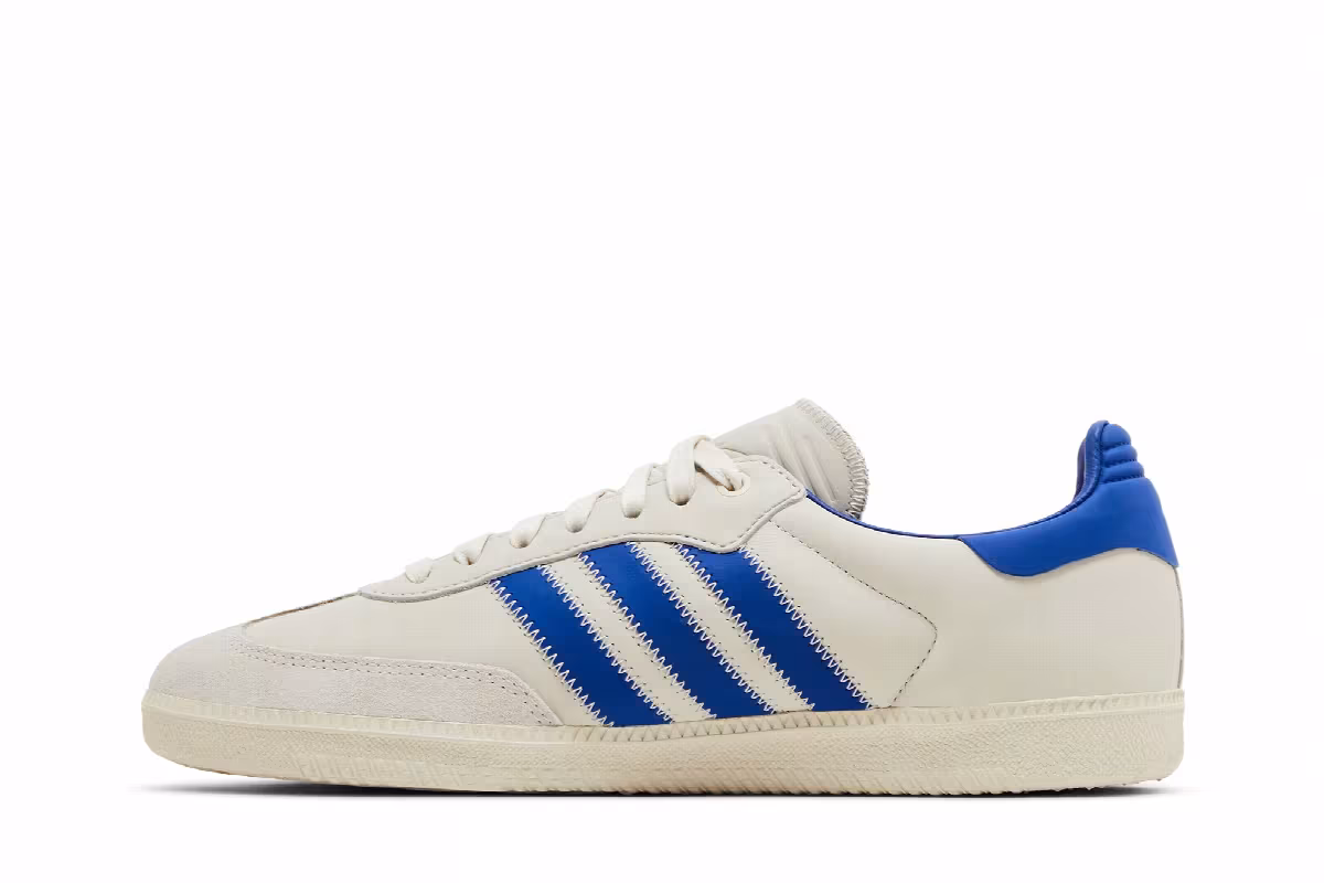 Pharrell x adidas Samba Human Race Aluminium Blue, view 4