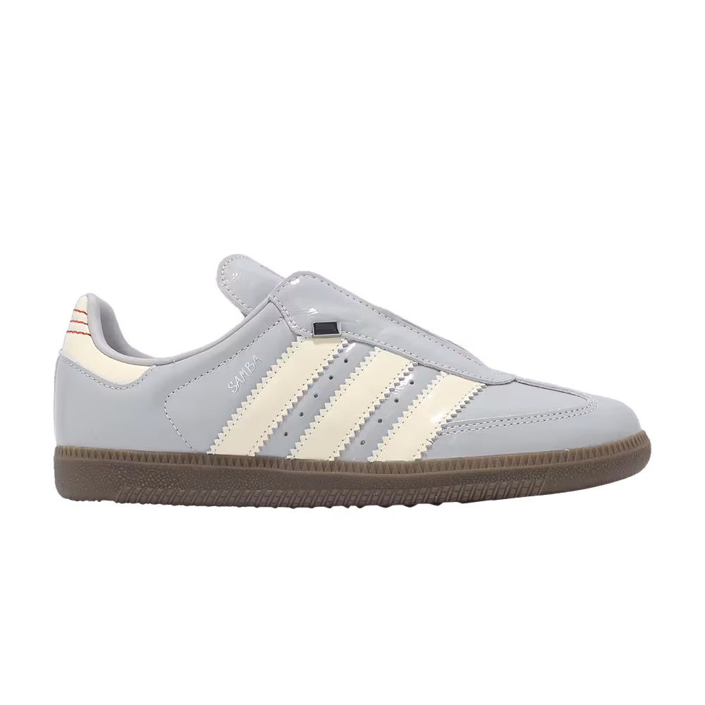 Adidas Samba OG Matte Silver Patent