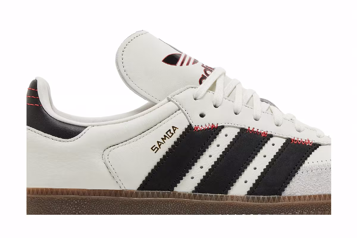 adidas Samba OG Orb Grey Black Gum, view 3