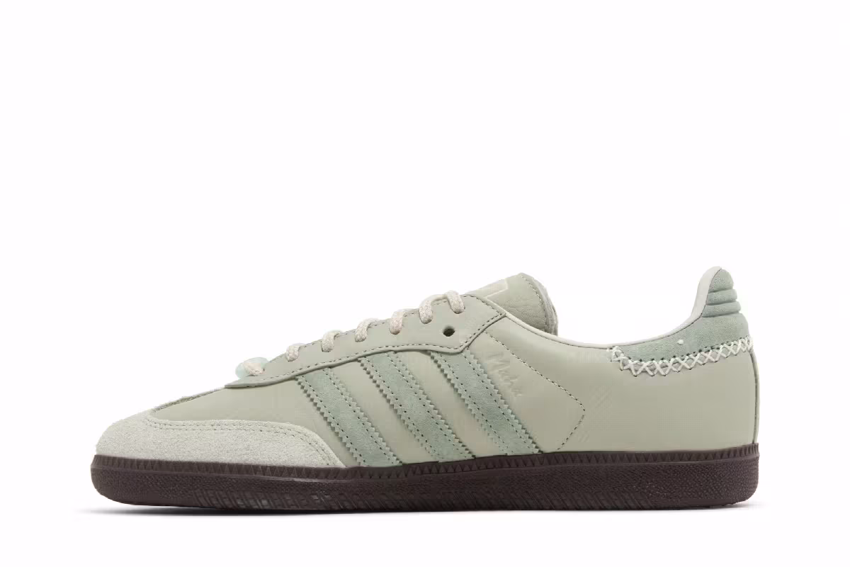 Maha x adidas Samba OG Jade, view 4