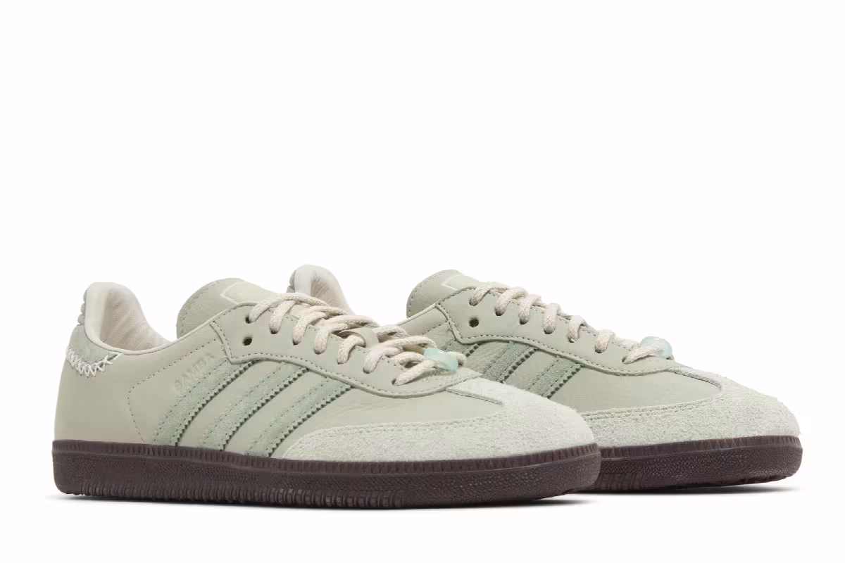 Maha x adidas Samba OG Jade, view 9