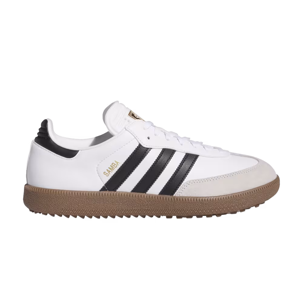 adidas Samba Spikeless Golf White Black Gum