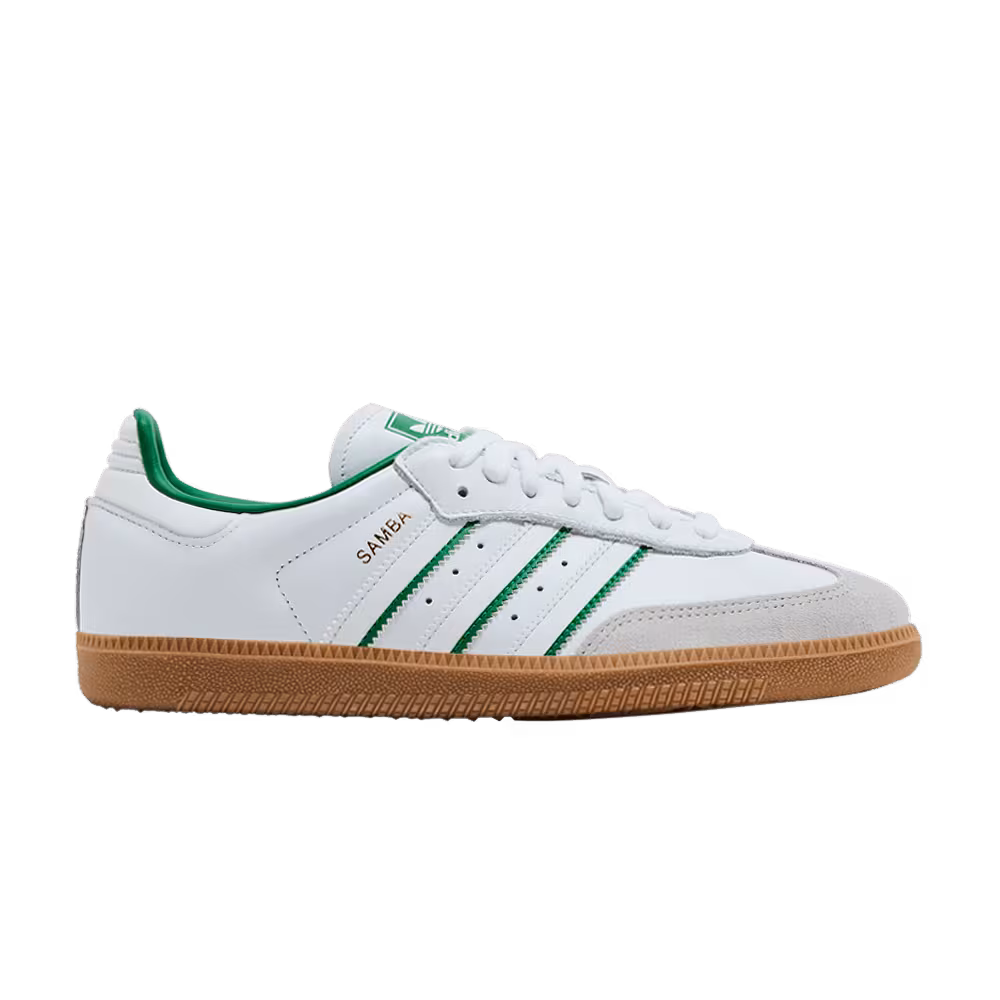 adidas Samba OG Cloud White Green