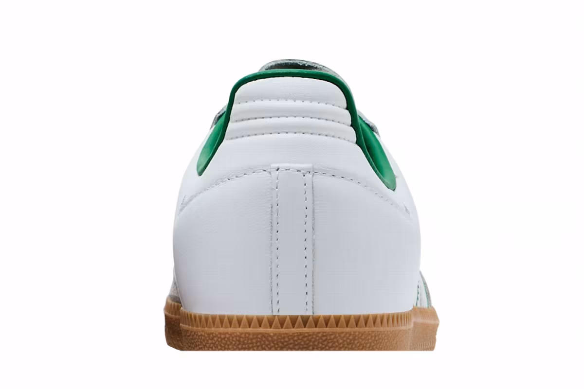 adidas Samba OG Cloud White Green, view 8