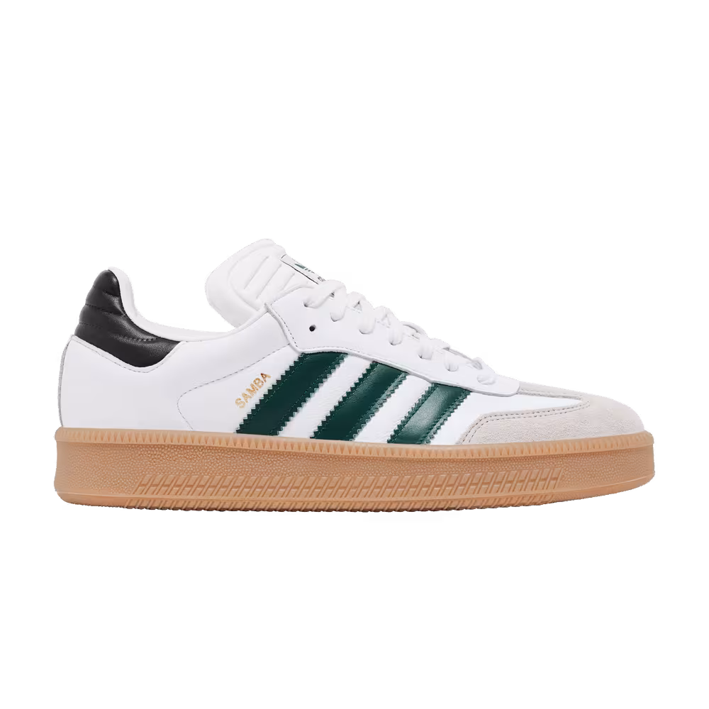 adidas Samba XLG White Collegiate Green Gum