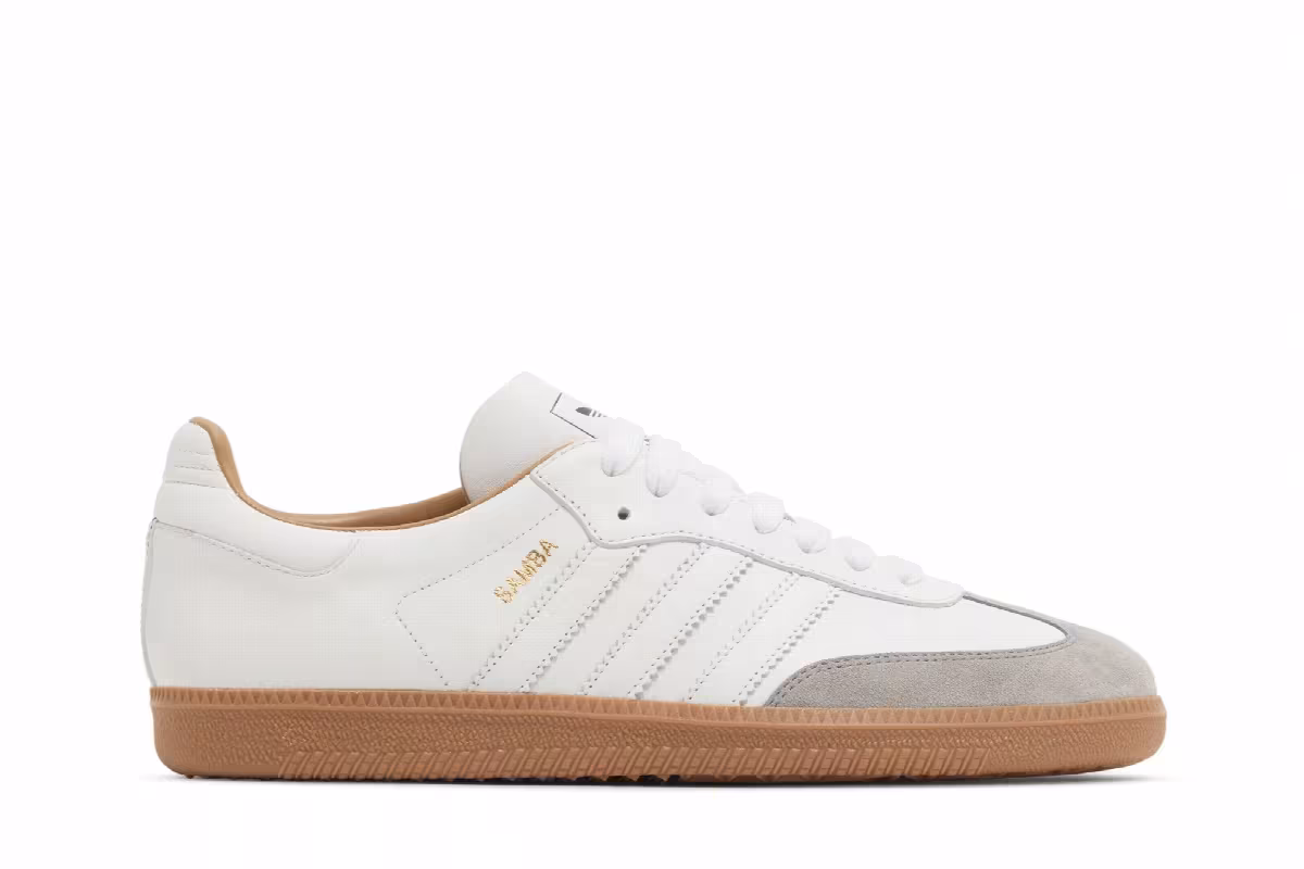 adidas Samba Made in Italy White Gum, view 2