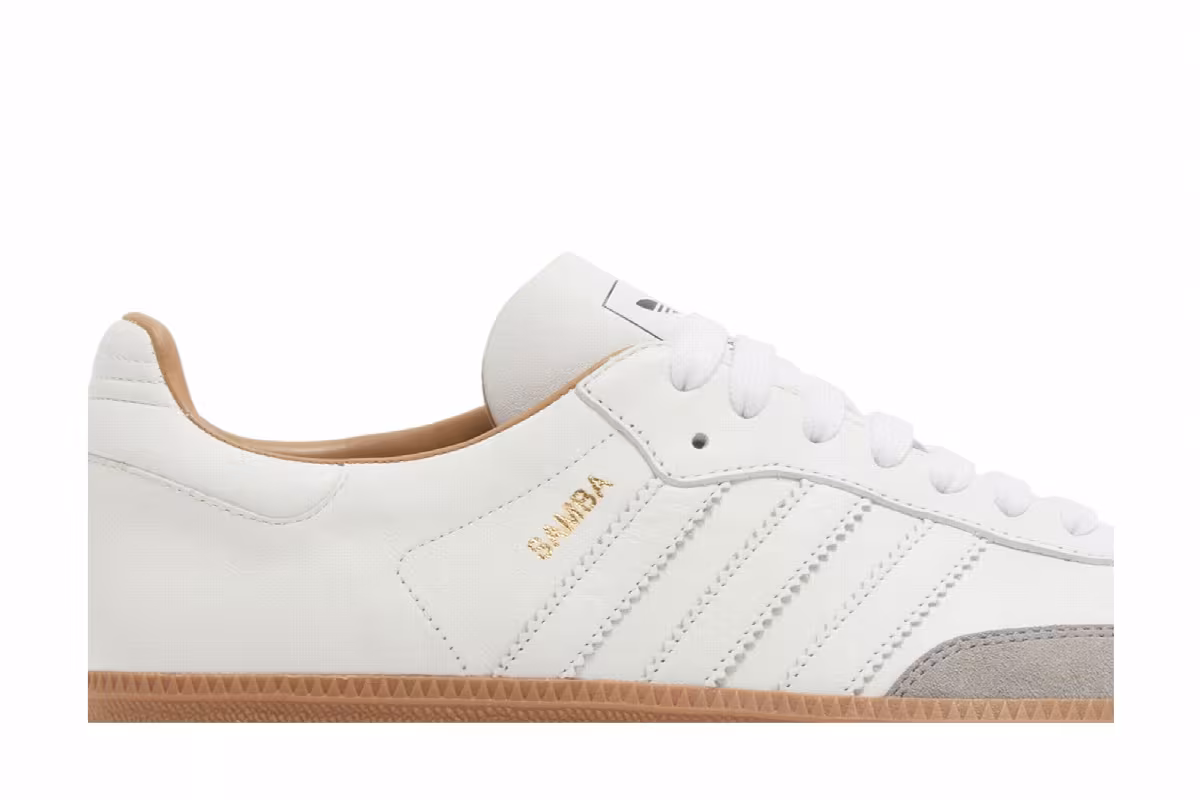 adidas Samba Made in Italy White Gum, view 3