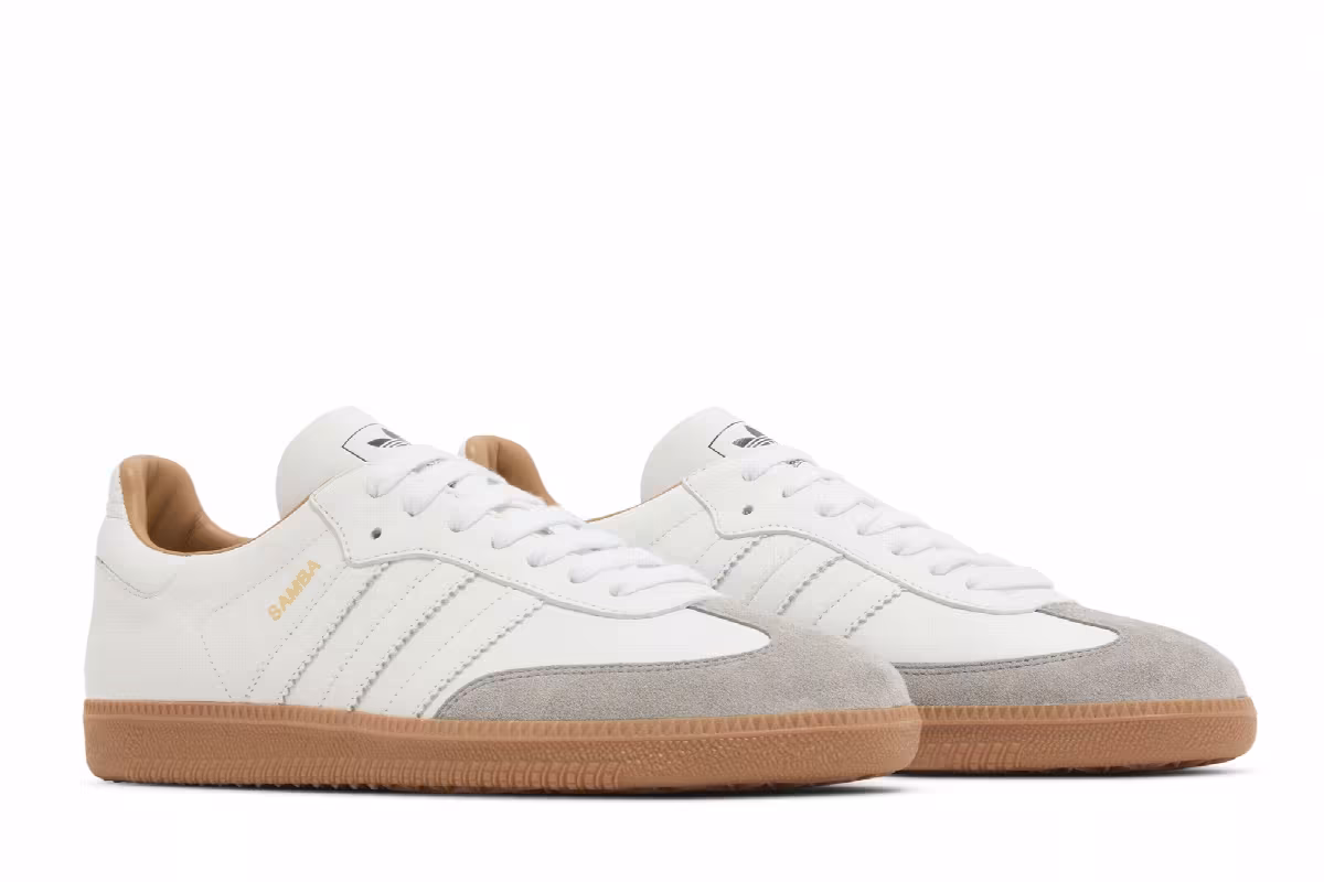 adidas Samba Made in Italy White Gum, view 9
