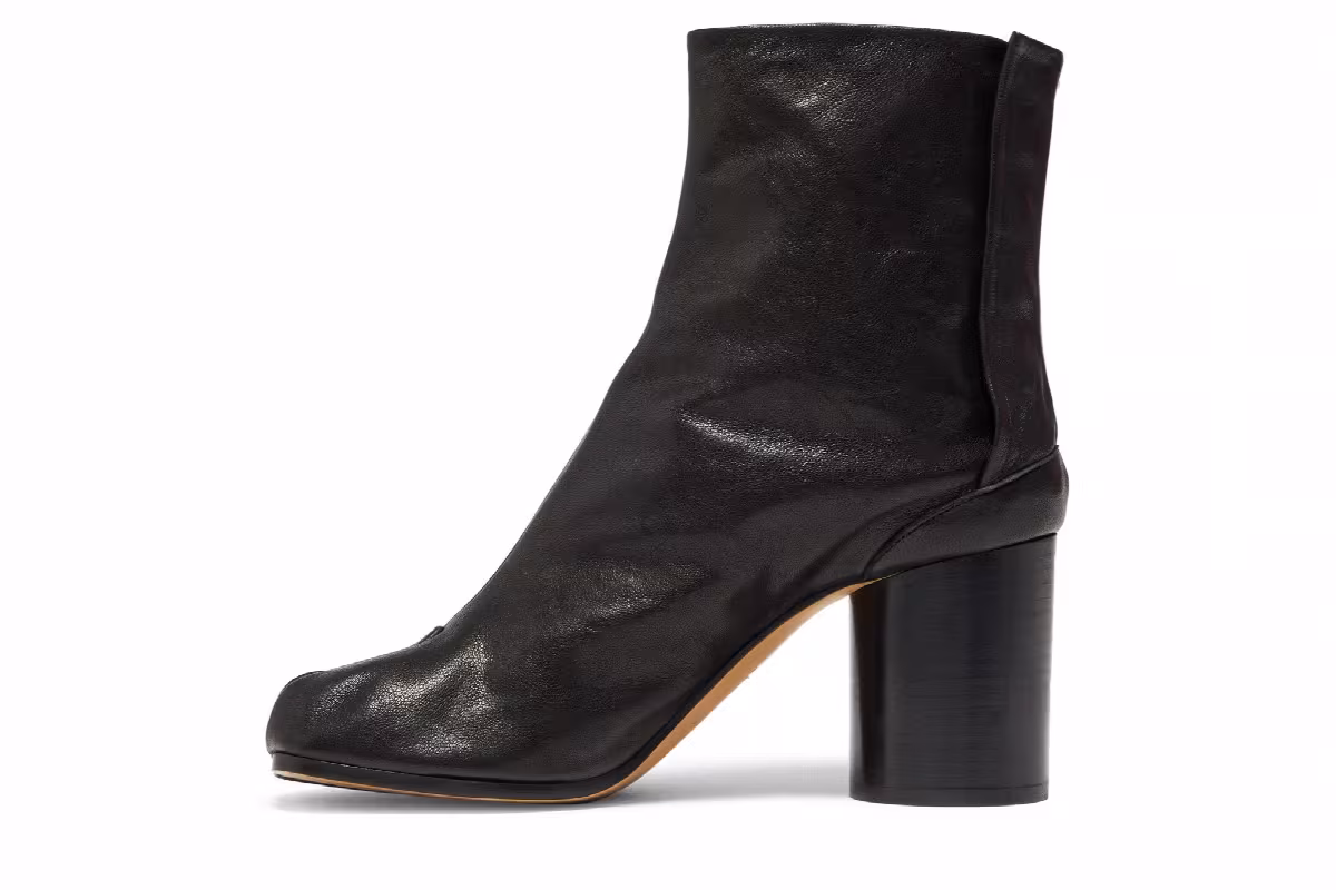 Maison Margiela Women's Tabi Ankle Boot Black, view 4