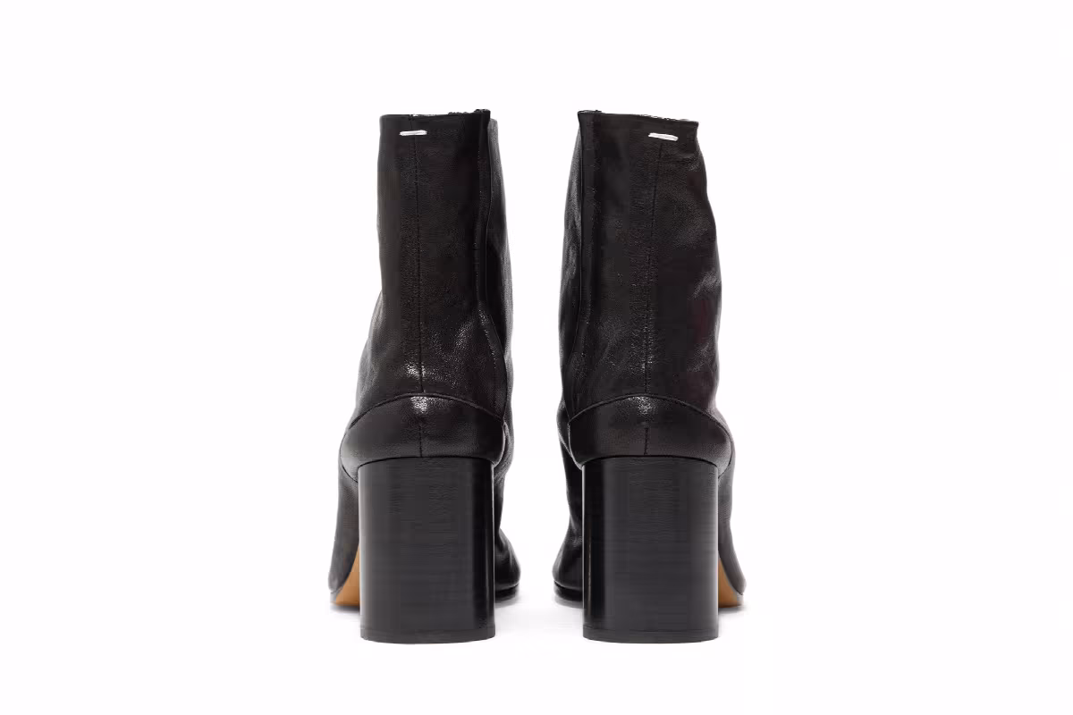 Maison Margiela Women's Tabi Ankle Boot Black, view 7