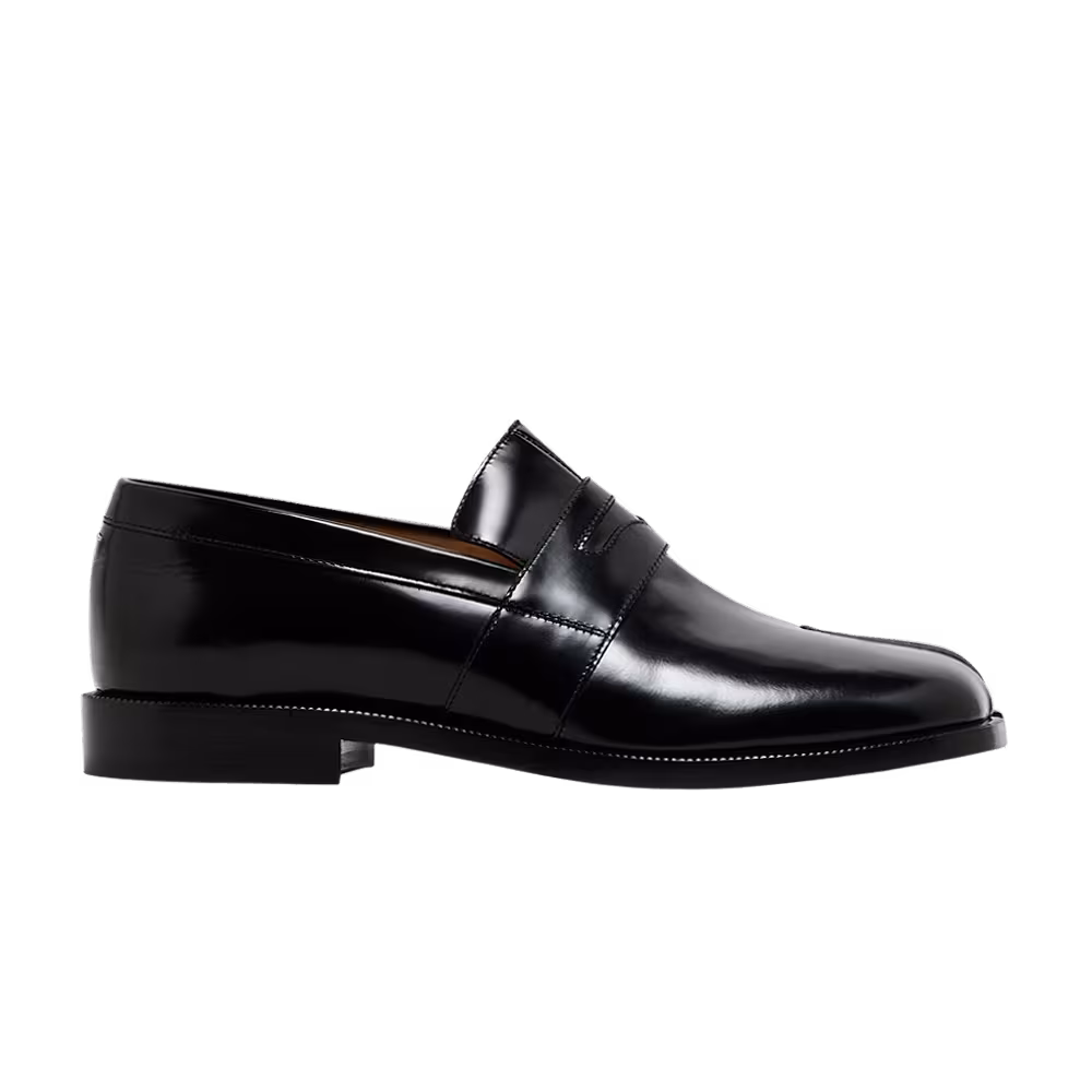 Maison Margiela Women's Tabi Penny Loafers Black