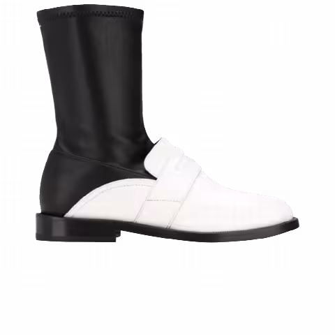 Maison Margiela Wmns Tabi Penny Bar Boot 'White Black'