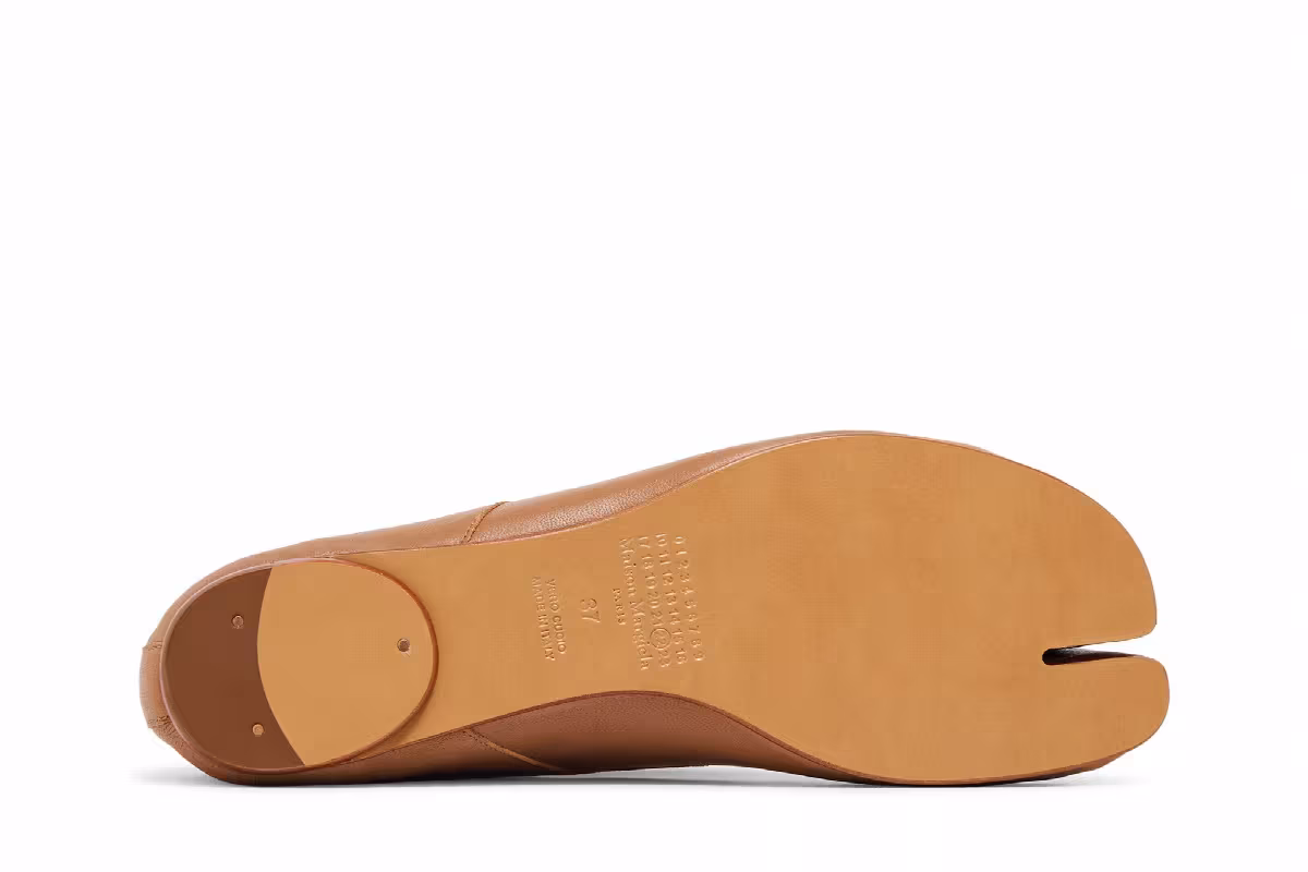 Maison Margiela Women's Tabi Ballerina Nude, view 5