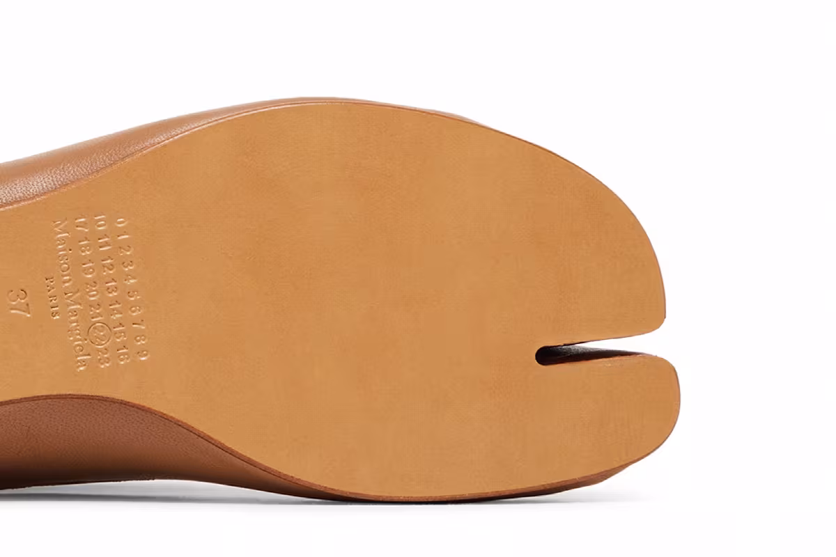 Maison Margiela Women's Tabi Ballerina Nude, view 6