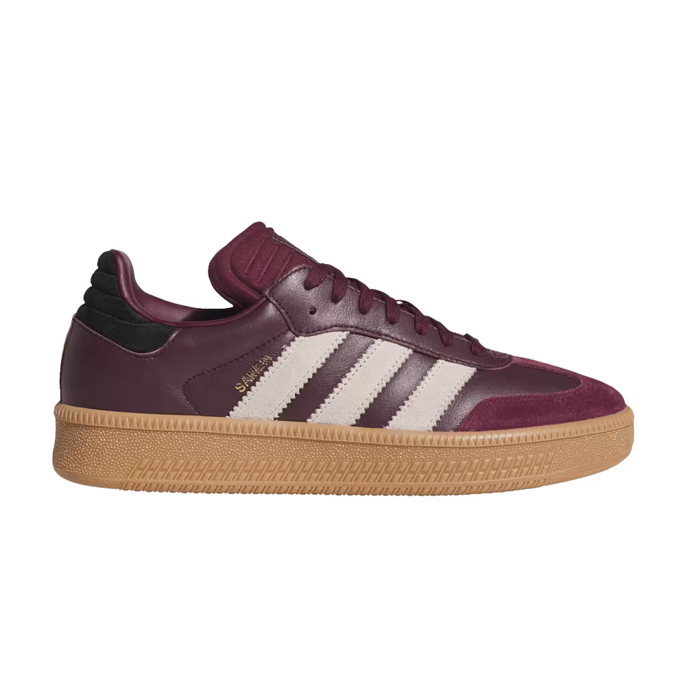 adidas Men's Samba XLG Maroon Wonder Beige