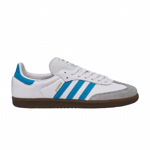 Adidas Samba OG 'White Shock Cyan Gum'