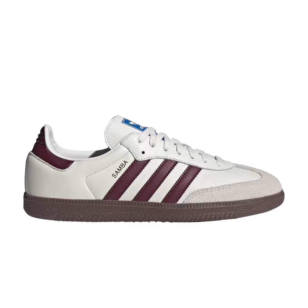 adidas Samba OG Off White Maroon