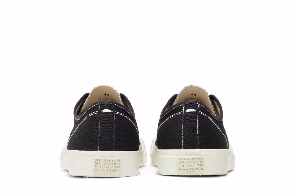Maison Margiela Women's Tabi Canvas Low Bianchetto, view 7