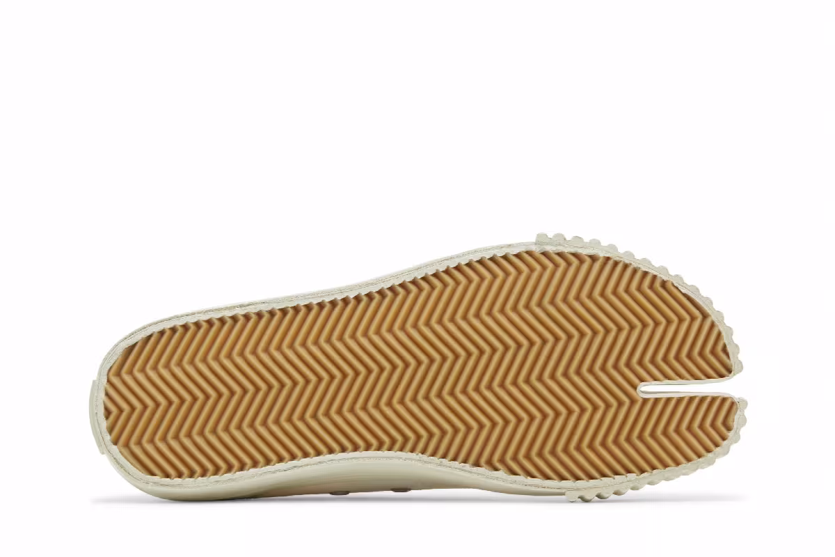 Maison Margiela Women's Tabi Canvas Low White, view 5
