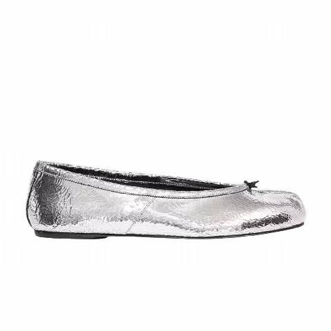 Wmns Maison Margiela Tabi Ballerina Flat 'Broken Mirror Silver'