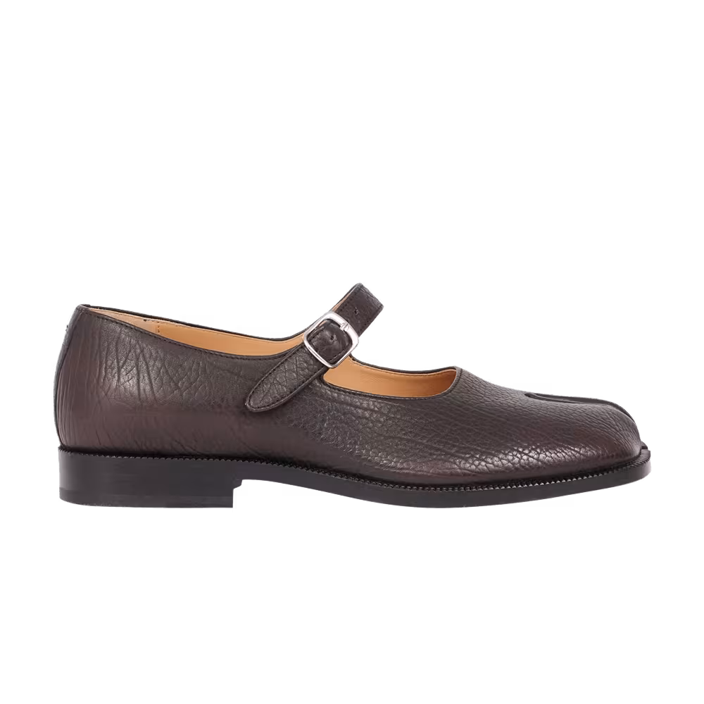 Maison Margiela Women's Tabi Mary-Jane Chocolate