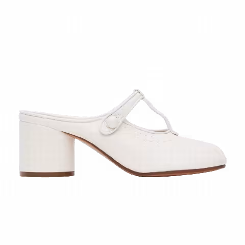 Maison Margiela Wmns Tabi Mary Jane Mule 'Marshmallow'
